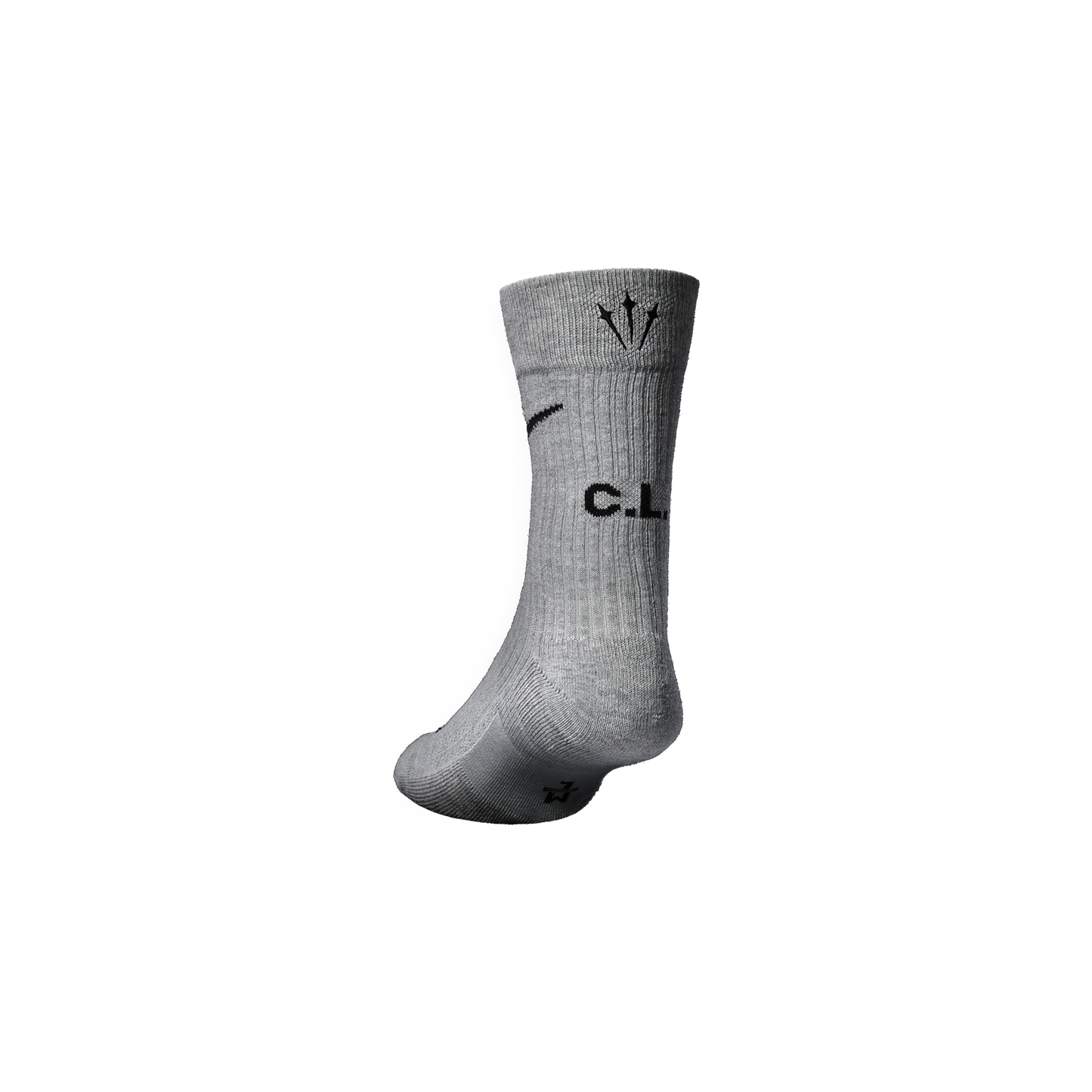 CREW SOCKS 3 PACK GREY
