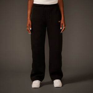 Nocta Tech Fleece Black - Open Hem Pant
