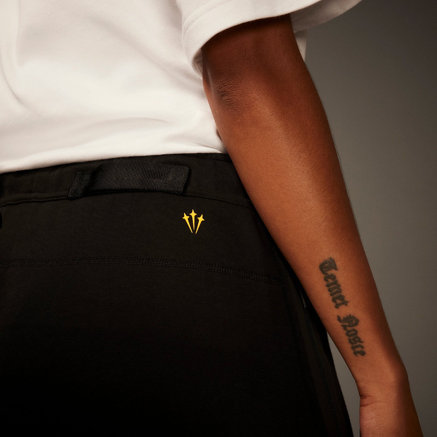 Nocta Tech Fleece Black - Open Hem Pant