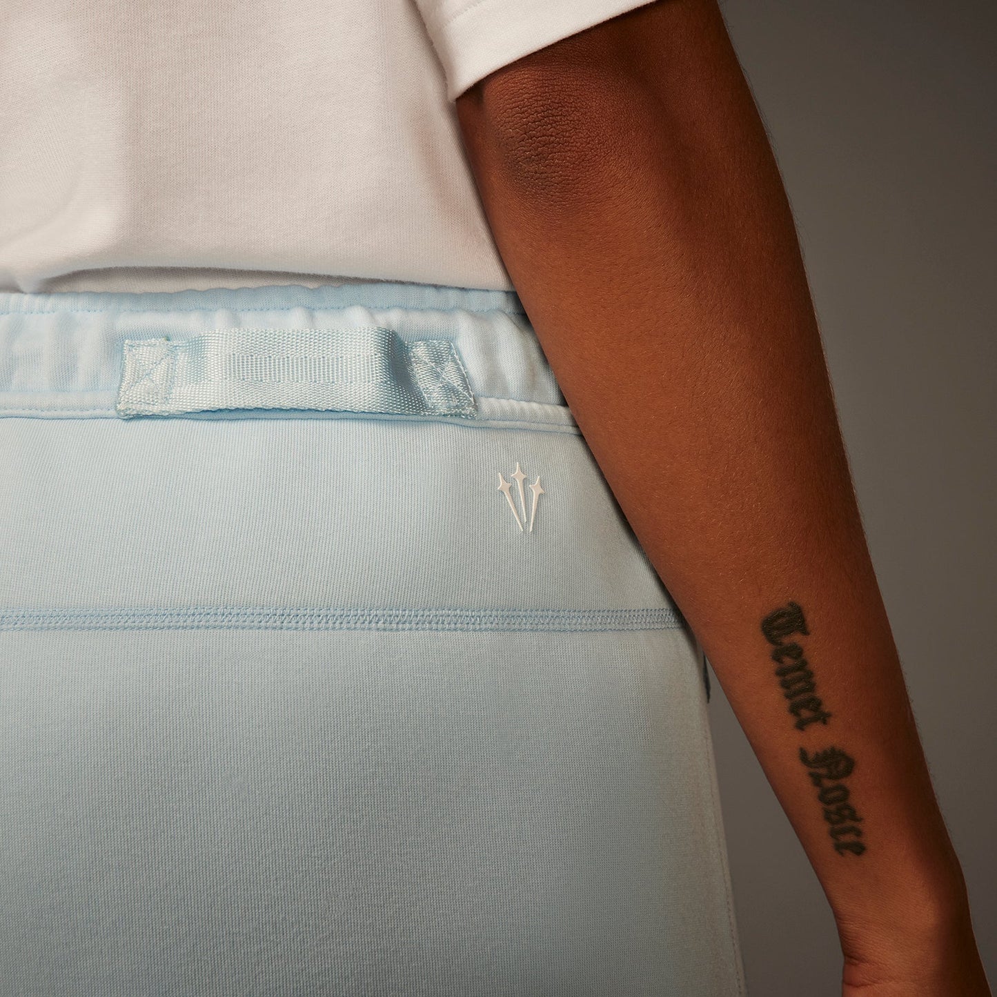 Nocta Tech Fleece Blue - Open Hem Pant