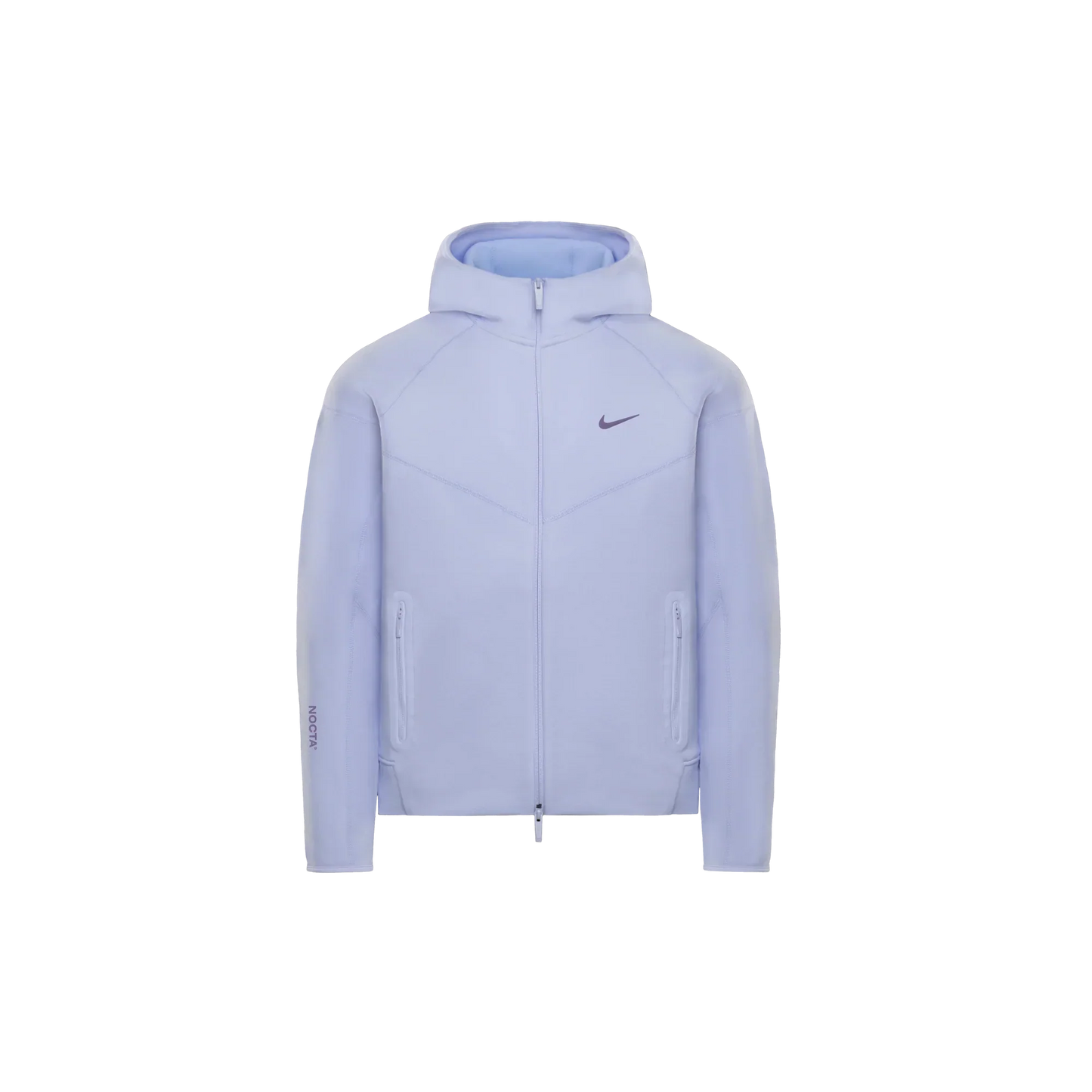 Nocta Tech Fleece Purple - Full Zip Hoodie