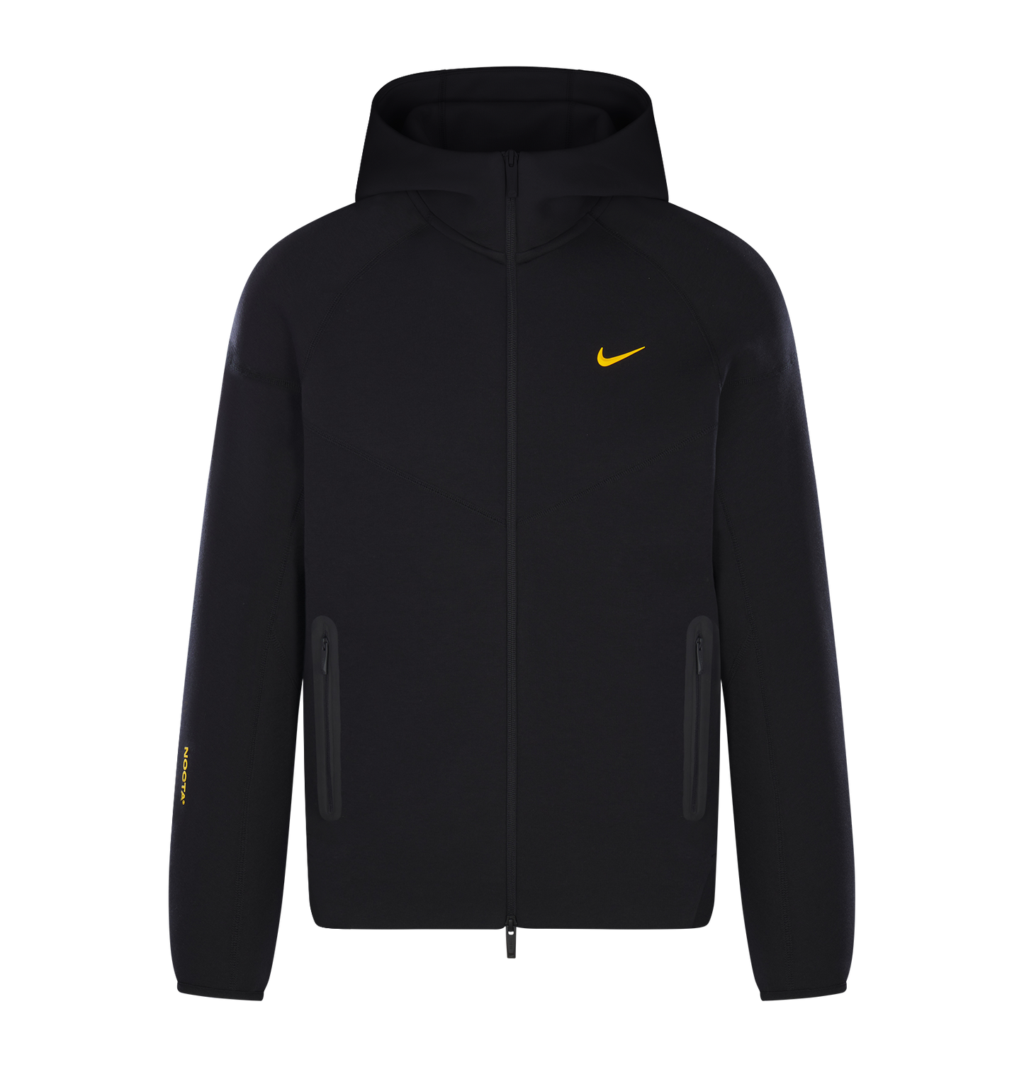 NOCTA TECH FLEECE FULL ZIP HOODIE citron tint