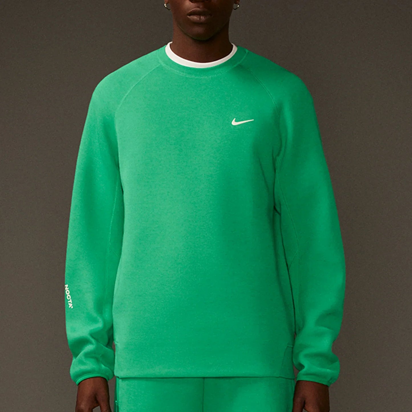 Nocta Tech Fleece Green - Crew