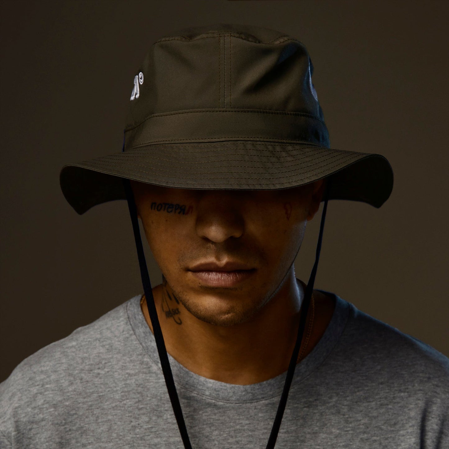 SOUVENIR CACTUS BUCKET HAT Army