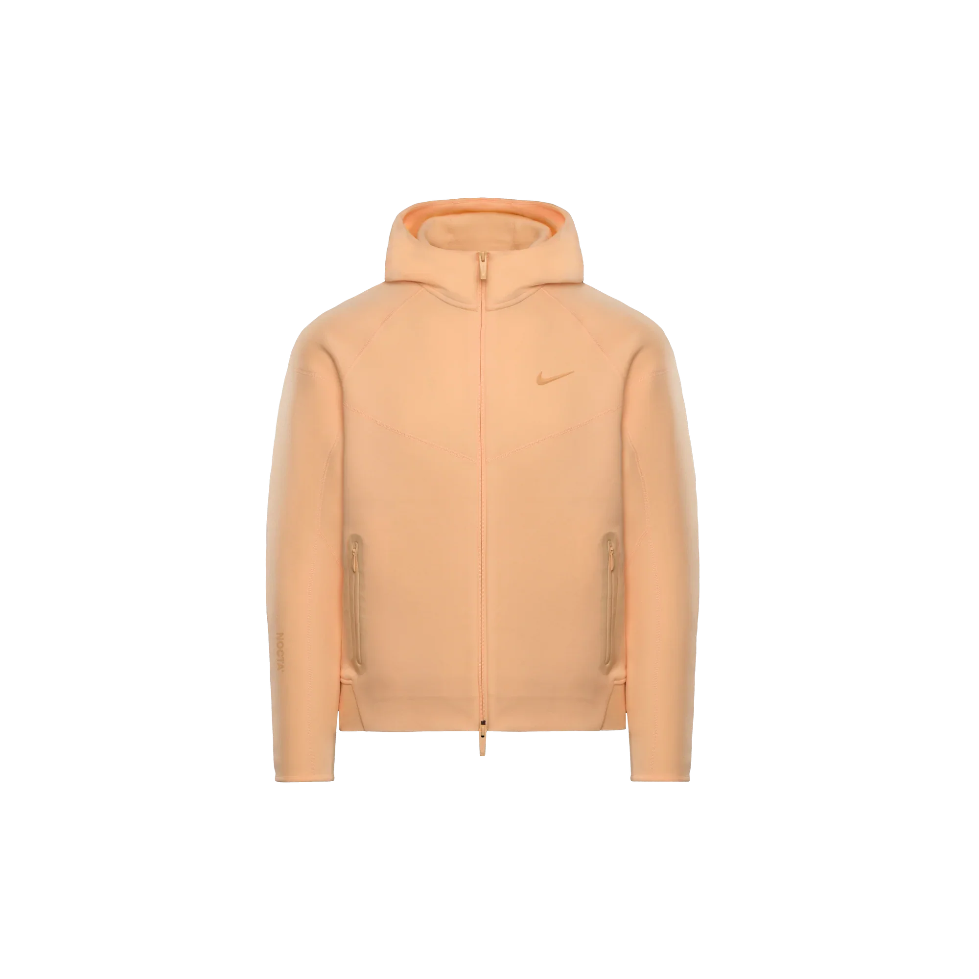 NOCTA Tech Fleece Full Zip Hoodie Ice Peach