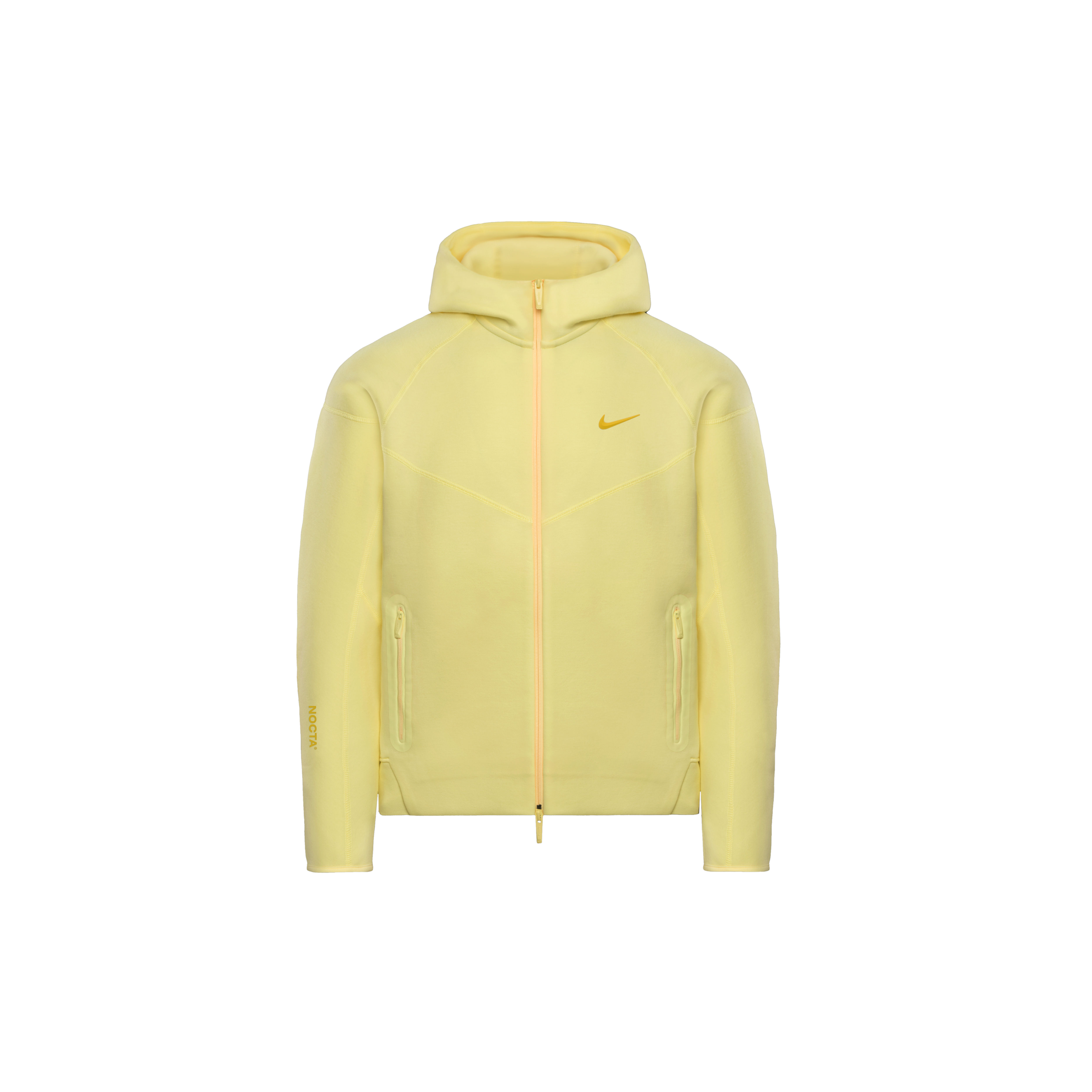 NOCTA TECH FLEECE FULL ZIP HOODIE Citron Tint