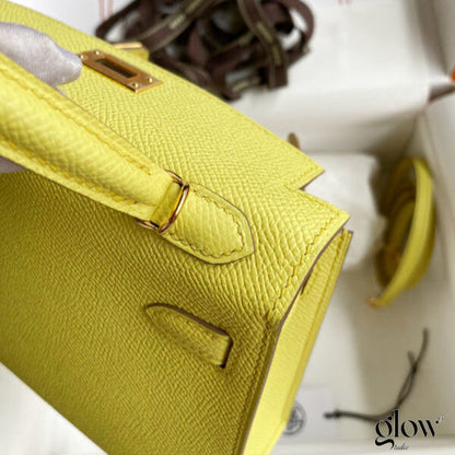 Sac Hermes Kelly Jaune soleil