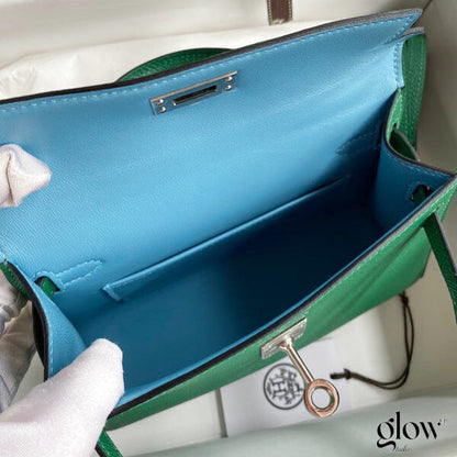 Sac Hermes Kelly Vert émeraude